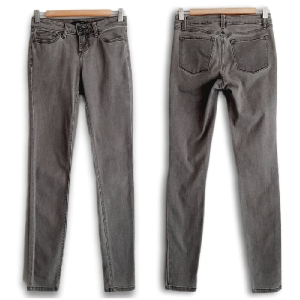 PRANA London Slim Fit Jeans Pants Gray Sz 2 / 26
